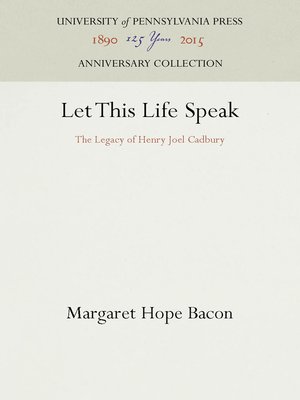 cover image of Let This Life Speak